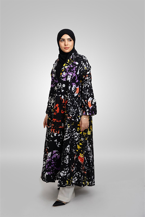 Artboard 14 Midnight Art Kimono - Image 1