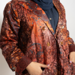 Heritage Mosaic Open Abaya